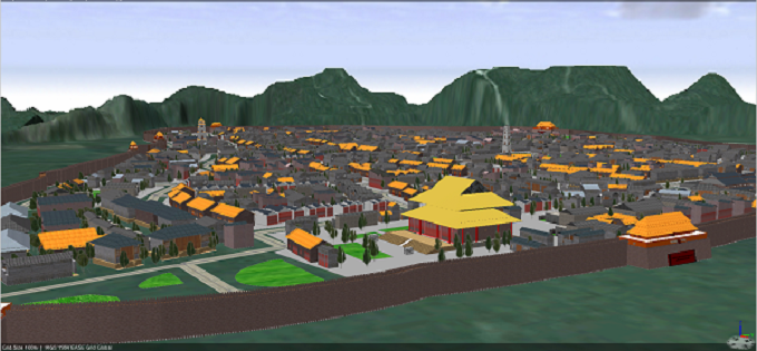 地信风采3-地理信息科学专业员工作品《芜湖古城三维印象》获得2016Esri杯中国老员工GIS软件开发竞赛全国优胜奖